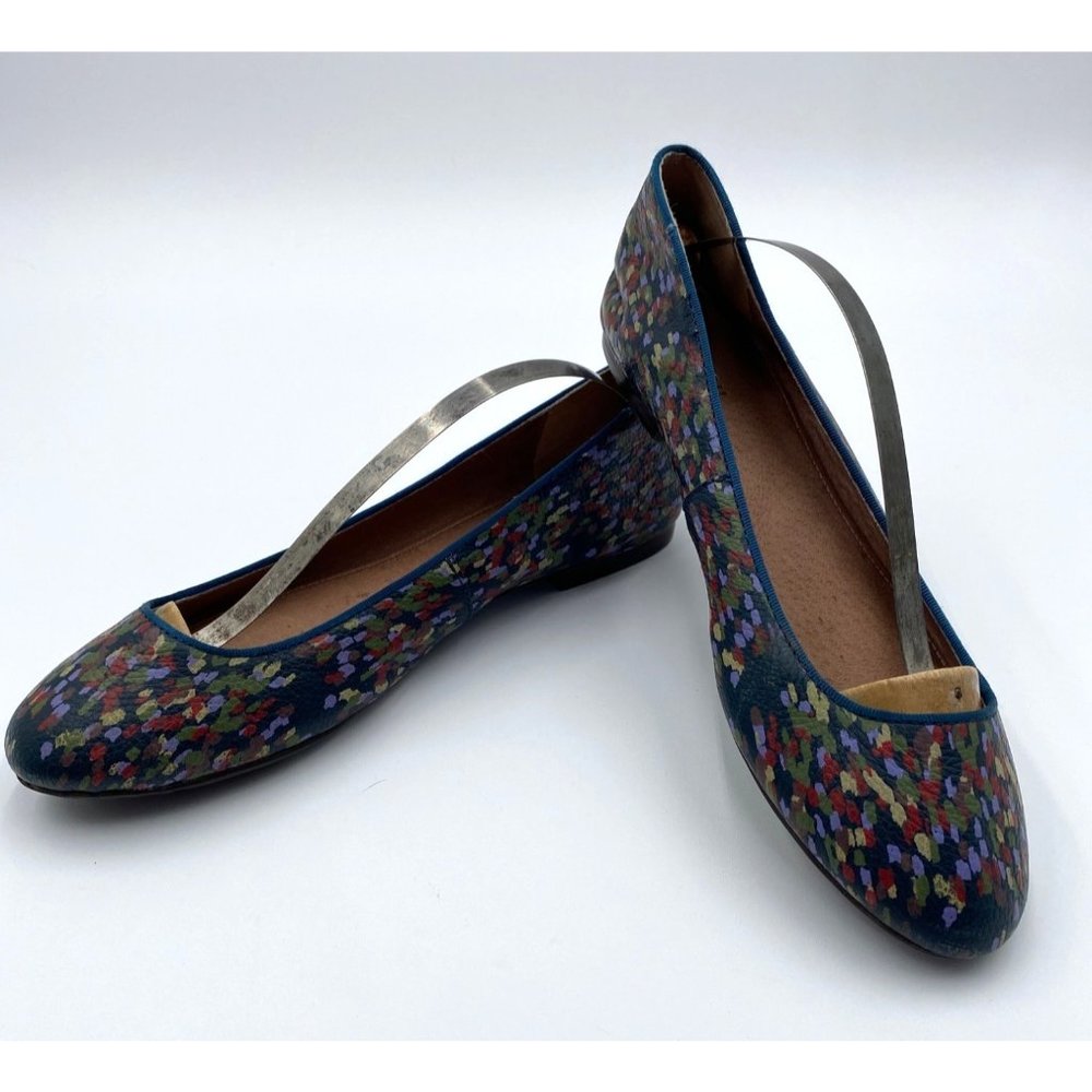FOSSIL Multi Colored Women's Ballet Flats Size 7.5 FFW283403
